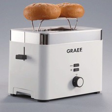 Graef - 2 Slice Toaster - White