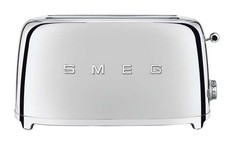 Smeg - 4 Slice Toaster - Mirrored Chrome