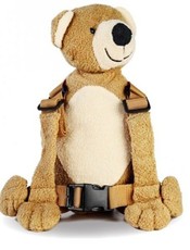 Goldbug Bear 2 in 1 Harness Backpack - Black & White