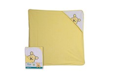 Winnie The Pooh - Hooded Towel - 100% Cotton - Yellow