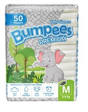 Bumpees Premium Baby Diapers - Medium