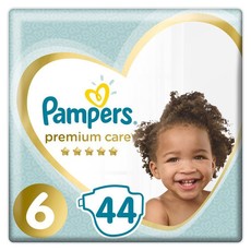 Pampers Premium Care - Size 6 Jumbo Pack - 44 Nappies
