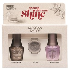 Morgan Taylor Sparkle Shimmer Shine - DUO