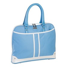 Black 15.6" Ladies Casual Shoulder Sling Laptop Bag - Blue