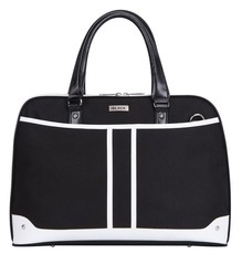 Black 15.6" Ladies Shoulder Sling Laptop Bag - Black