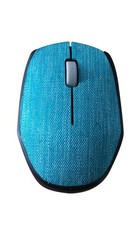 Ultra Link Fabric Optical Wireless Mouse - Blue