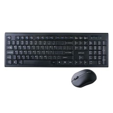 Astrum Wireless Keyboard & Mouse Combo - Black