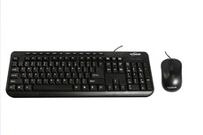 Ultra Link Wired Keyboard And Mouse Combo - Black