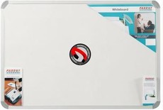Parrot Whiteboard Magnetic - White 1800 x 1200mm