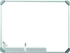 Parrot Whiteboard Slimline Magnetic - 900 x 900mm