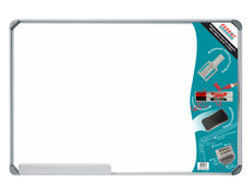 Parrot Whiteboard Slimline Non-Magnetic - 900 x 600mm (Retail Pack)