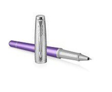 Parker - Urban Premium Violet Rollerball Pen - Fine Nib - Black Ink