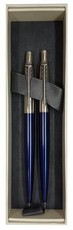 Parker: Jotter Royal Blue Ball Pen and Pencil Set - Black Ink