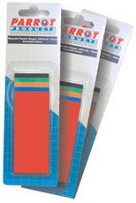 Parrot 15mm Flexible Magnetic Shapes Assorted - Pack of 50