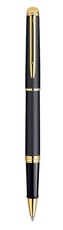 Waterman Hemisphere Essential Matte Black with Gold Trim Rollerball Pen