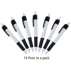 18 Strike Pens in a Pack. with Black German Ink - Black