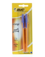 2 IN A PACK BLUE- BALL POINT PEN (BIC)