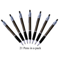 21 Neo Pens in a Pack. with Black German Ink - Black
