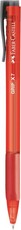 Faber-Castell Grip X7 0.7mm Ballpoint Pens - Red (Box of 10)