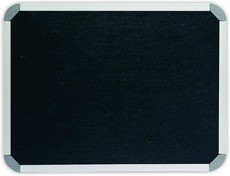 Parrot Notice Board - Info Board Aluminium Frame (1500 x 900mm) - Black