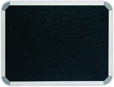 Parrot Notice Board - Info Board Aluminium Frame (2400 x 1200mm) - Black