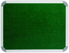 Parrot Notice Board - Info Board Aluminium Frame (2400 x 1200mm) - Green