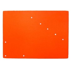 Parrot Notice Board - Pin Board No Frame (900 x 600mm) - Burnt Orange