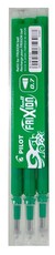 Pilot Frixion Ball/Clicker Erasable Pen Refills - 0.7mm Green (3 Pack)
