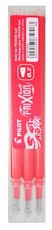 Pilot Frixion Ball/Clicker Erasable Pen Refills - 0.7mm Red (3 Pack)