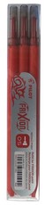 Pilot Frixion Point Erasable Pen Refills - 0.5mm Red (Pack of 3)