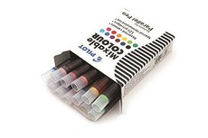 Pilot Parallel Pen Cartridge Refills - 12 Assorted Colours