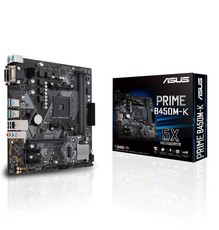 ASUS PRIME B450M-K Socket AM4 AMD B450 micro ATX Motherboard