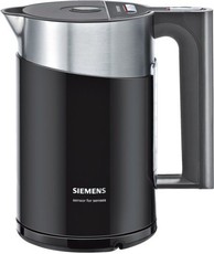 Siemens - 1.5 Litre Sensor for Senses Cordless Water Kettle - Black