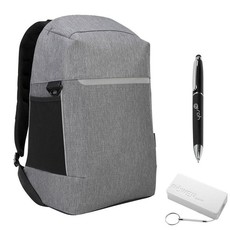 Targus CityLite 15.6" Security Backpack Bundle - Grey