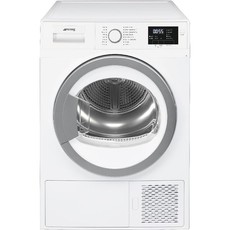 Smeg 60cm 8kg White Freestanding Heat Pump Tumble Dryer - DHTW81ESA
