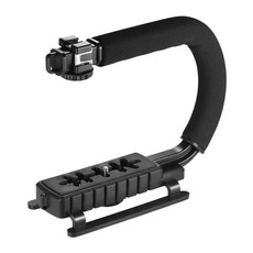 C/U Shape Bracket Handle Grip Stabilizer for Canon DSLR Camera