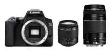 Canon 250D DSLR 24MP Twin Lens DC Bundle