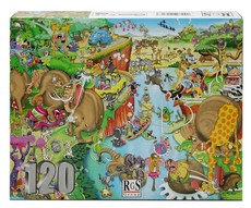 RGS Group Wild African Safari 120 piece jigsaw puzzle