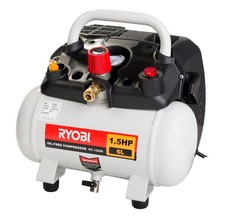 Ryobi - 6 Litre Compressor Portable Oil-Less - 1.5HP