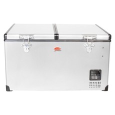 SnoMaster 72L Dual Compartment Fridge Freezer - Silver