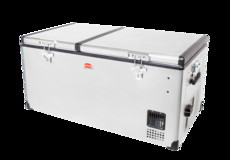 SnoMaster- 92.5 Litre 12/220V Dual Low-Profile Fridge/Freezer- SMDZ-LP96D