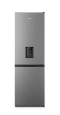 Hisense-305L Bottom Freezer Fridge with Water Dispenser-Inox