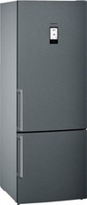 Siemens - 505 Litre No Frost Fridge Freezer, Black Inox