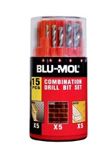 Blu-Mol - Drill - Set of 15