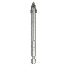 Tork Craft Glass & Tile Drill 12mm 4 Flute With Hex Shank
