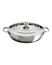 Le Creuset Professional Stainless Steel Shallow Casserole (Size: 30cm)