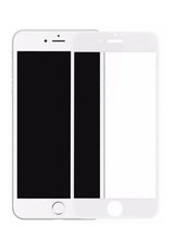 4D iPhone 7 Curved Edge Tempered Glass Screen Protector Guard - White