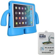 GoVogue Kids Shockproof iPad Protective Case & Screen Protector - Blue