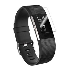 Killerdeals Clear TPU Screen Protector for Fitbit Charge 2
