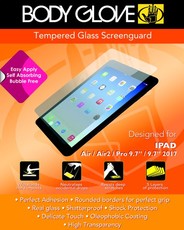 Body Glove Tempered Glass Screen Protector for Apple iPad 9.7 Devices